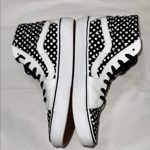 VANS Off The Wall DISNEY X Custom 2018 Mickey Silhouette Polkadots unisex Sz W 9 main image 9